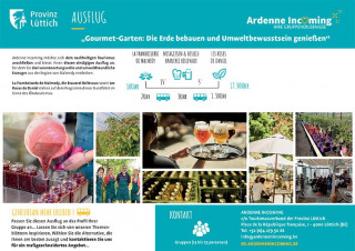 Ausflug: Gourmet-Garten: Die Erde bebauen und Umweltbewusstsein genießen