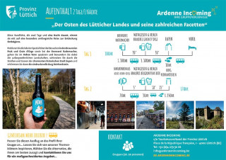 Aufenthalt: Der Osten des Lütticher Landes und seine zahlreichen Facetten