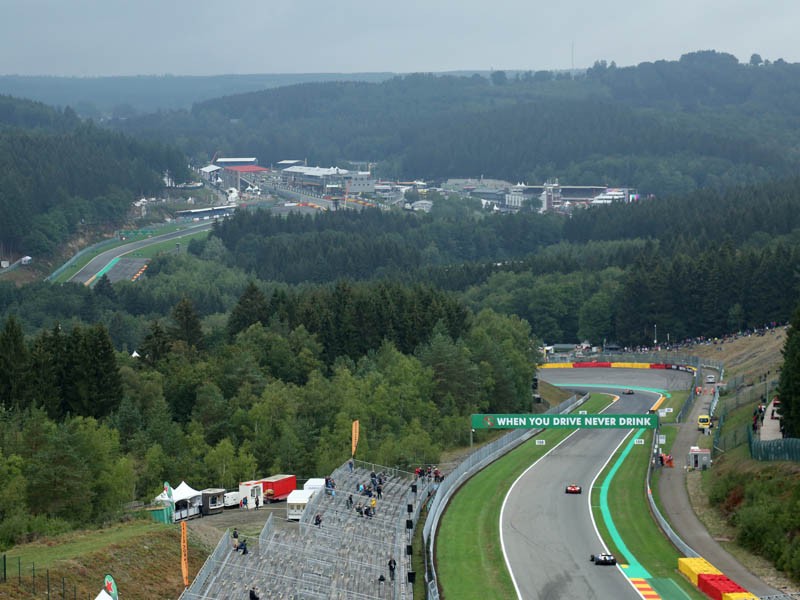 Rennstrecke von Spa-Francorchamps