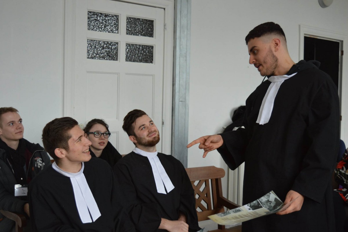 Bastogne War Museum - Bastogne - Tribunal animation