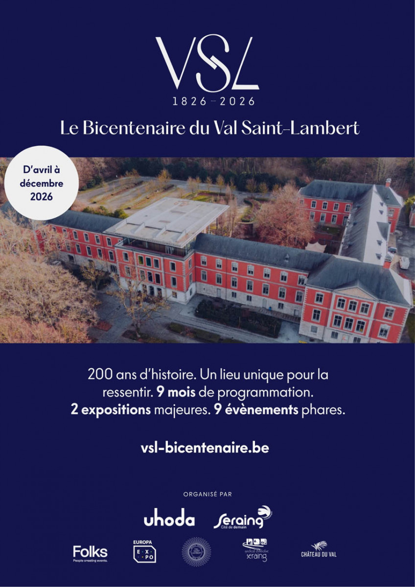 Tweehonderdjarig jubileum van Val Saint-Lambert - Seraing - Affiche