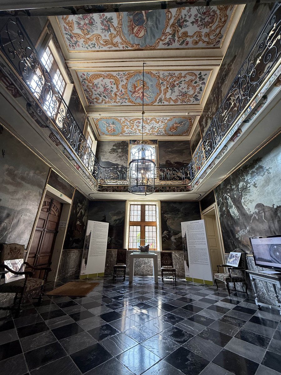Château et Jardins de Freÿr - Hastière - Salon - © Sébastien Conil Château et Jardins de Freÿr - Hastière - Salon