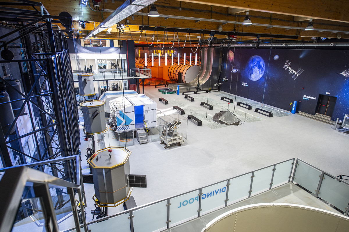 Euro Space Center - Transinne - Training hall