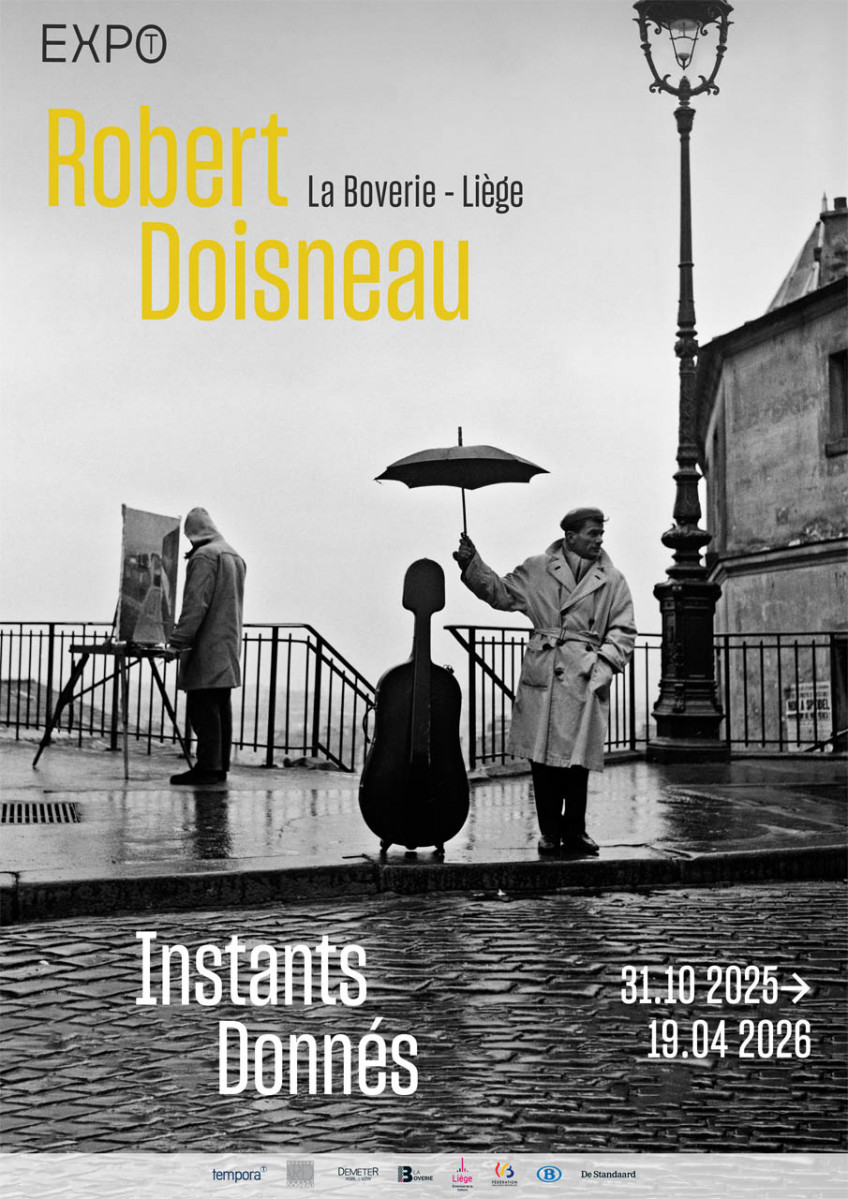 Tentoonstelling Robert Doisneau - Luik - La Boverie - Affiche