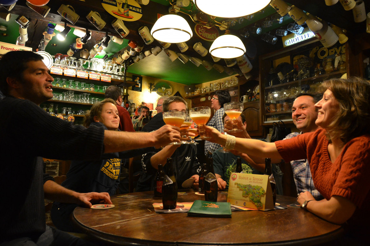 L'ange Gardien - Orval - Florenville - Tasting of Orval Abbey beers