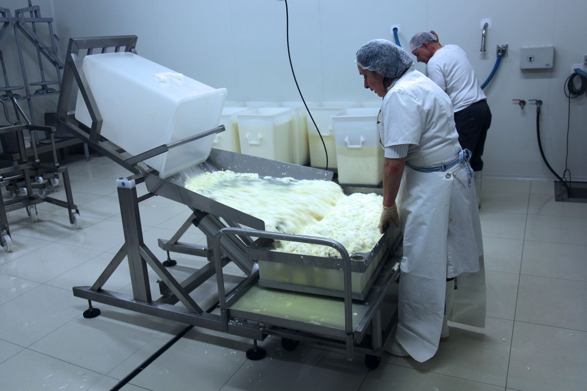 Fromagerie du Vieux Moulin - Battice - Production workshop