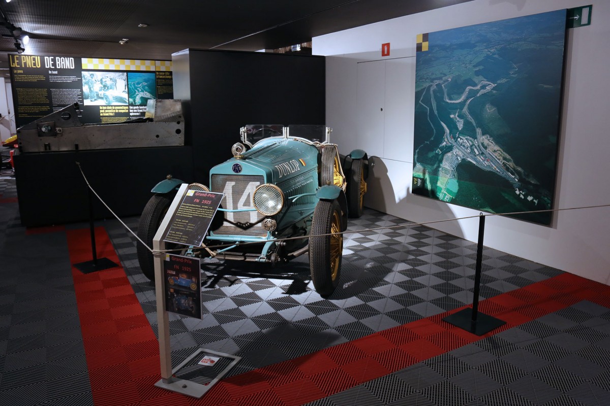 Museum van het racecircuit van Spa-Francorchamps