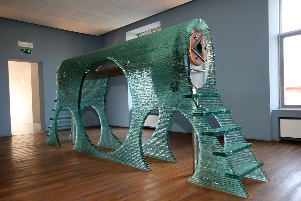 Museum van Val Saint-Lambert - Seraing - Kristallen kunstwerk - © Province de Liège Museum van Val Saint-Lambert - Seraing - Kristallen kunstwerk