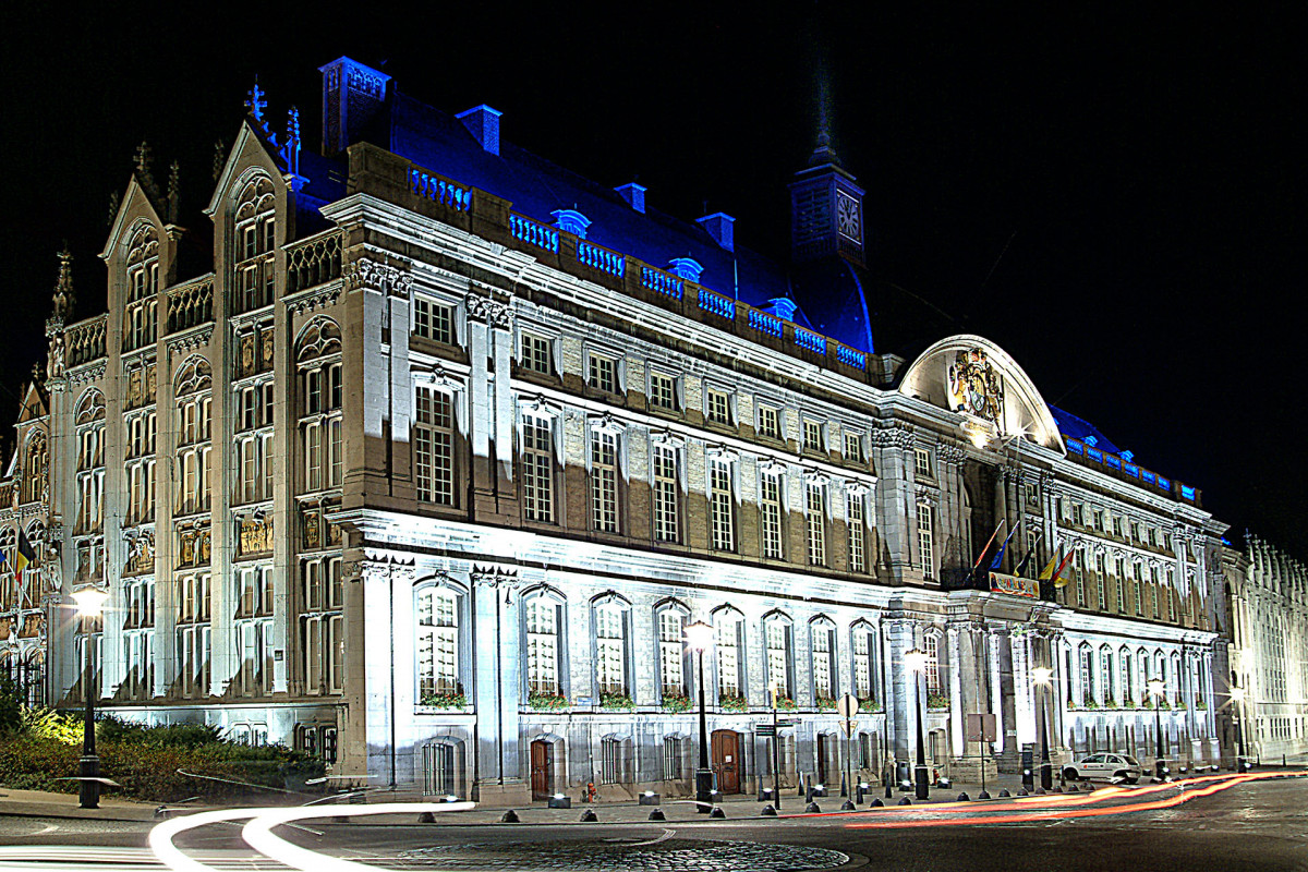 Palace of the Prince-Bishops - Exterior night view