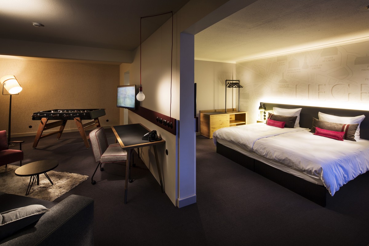 Pentahotel - Liège - Chambre