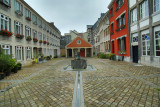 Het historische en culturele centrum van Luik - Binnenplaats