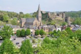 Castle ruins of la Roche-en-Ardenne 