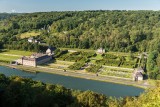 Château et Jardins de Freÿr - Hastière - Vue aérienne du domaine