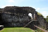 Ruinen der mittelalterlichen Burg von Moha