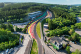 Spa-Francorchamps motor-racing circuit - Aerial view