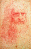 Exhibition - Da Vinci, The artist, the engineer, the gourmet - Self-portrait