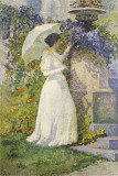 Exhibition - Impressionism in Belgium (Anna Boch - In June, Woman in the Garden, 1894)