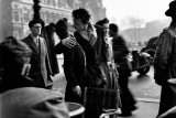 Tentoonstelling Robert Doisneau - Luik - De kus van het stadhuis, Parijs, 1950