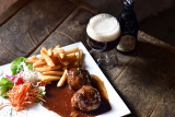 Le Casse-Croûte - Val-Dieu Abbey - Aubel - Balls with dark beer sauce