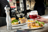 Le Casse-Croûte - Abbaye du Val-Dieu - Aubel - Plat et bière