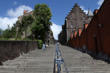 Bueren-Berg - Lüttich - Die Hälfte der Treppe