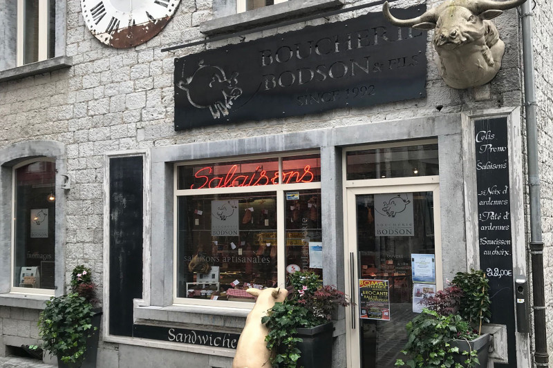 Bodson butcher’s shop - Exterior facade