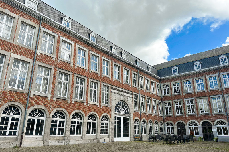 Centre Touristique de la Laine et de la Mode - Verviers - Cour intérieure