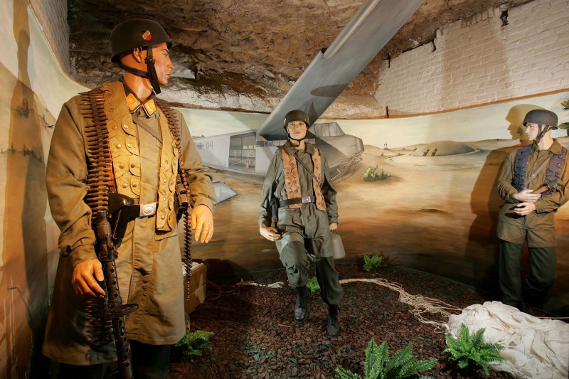 Fort d'Eben-Emael - Musée - German-Paratroopers