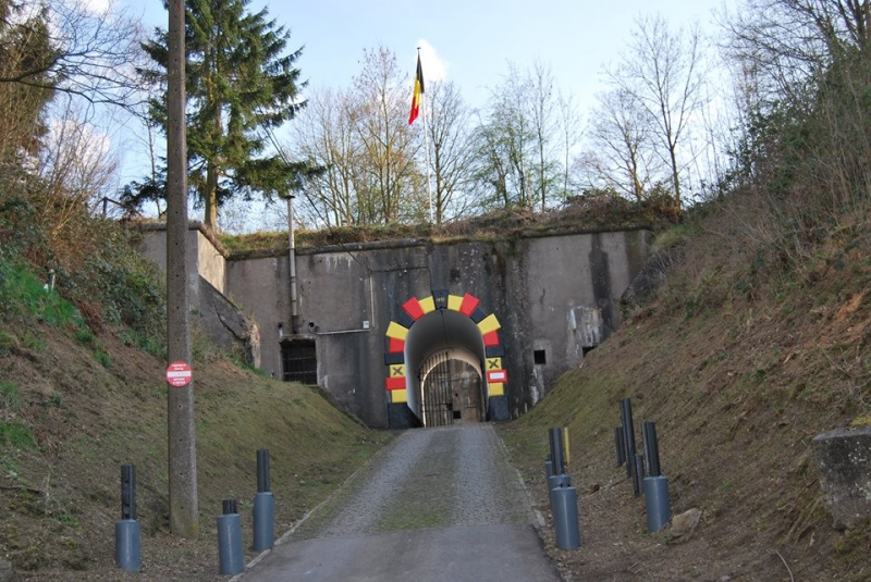 Fort d'Embourg  - Entrée du fort