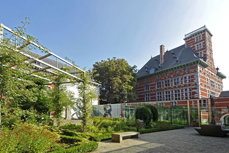 Grand Curtius Museum - Liege - Garden and glass gallery