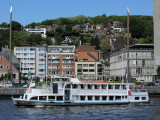 Cruise on the river shuttle