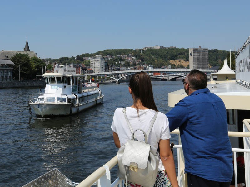 Schifffahrt auf der Maas